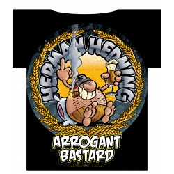 Herman Hedning T-shirt "Arrogant Bastard"